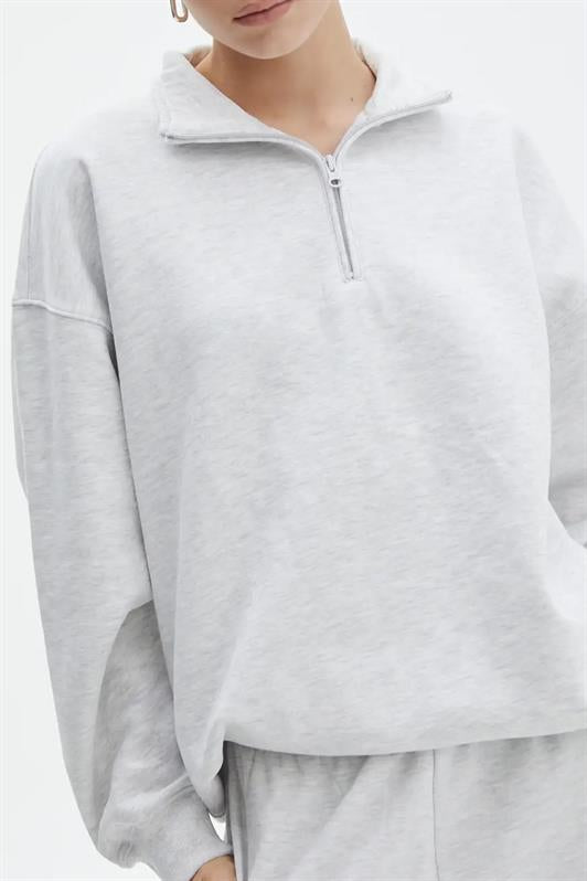 MDX Grimeland Zip Detail Oversized Sweatshirt MG1933 - Dos Hermanas
