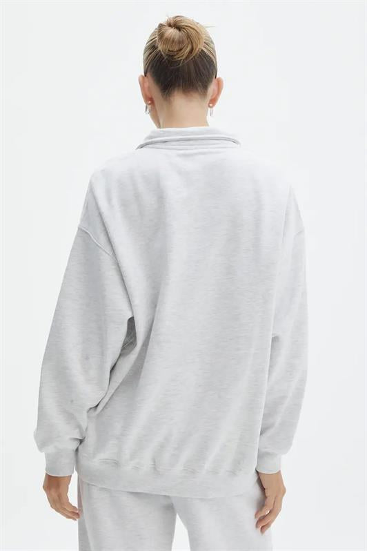 MDX Grimeland Zip Detail Oversized Sweatshirt MG1933 - Dos Hermanas
