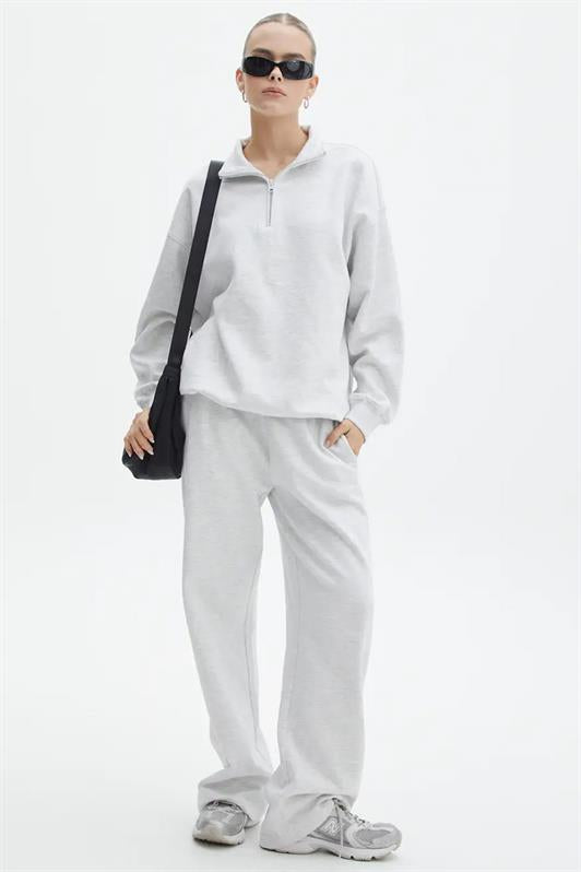 MDX Grimeland Zip Detail Oversized Sweatshirt MG1933 - Dos Hermanas