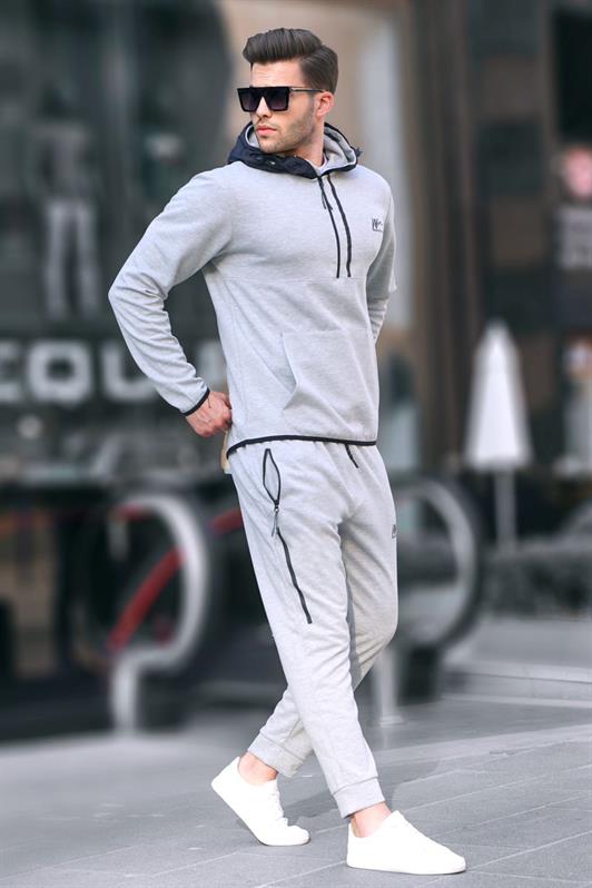MDX Grimelanj Zippered Hooded Men's Tracksuit 6843 - Tauranga