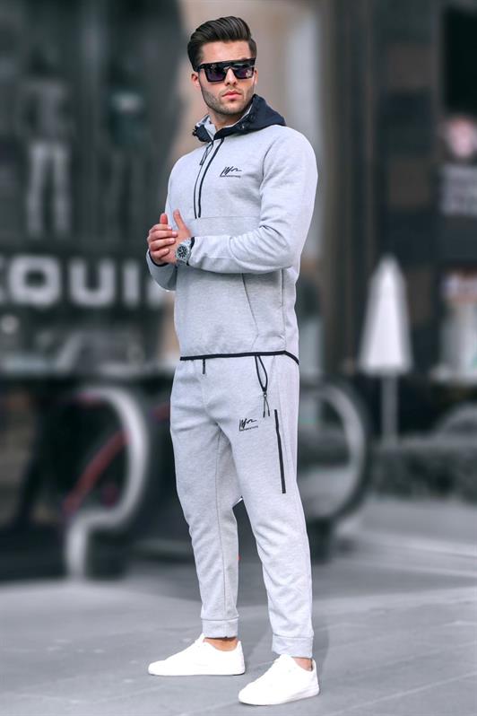 MDX Grimelanj Zippered Hooded Men's Tracksuit 6843 - Tauranga