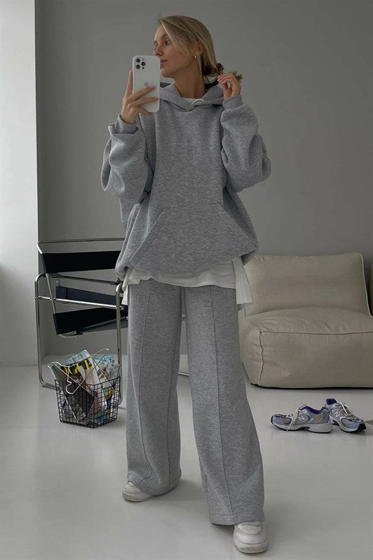 MDX Grimelanj Hooded Oversize Sweatshirt with Shawl MG1566 - Castelldefels