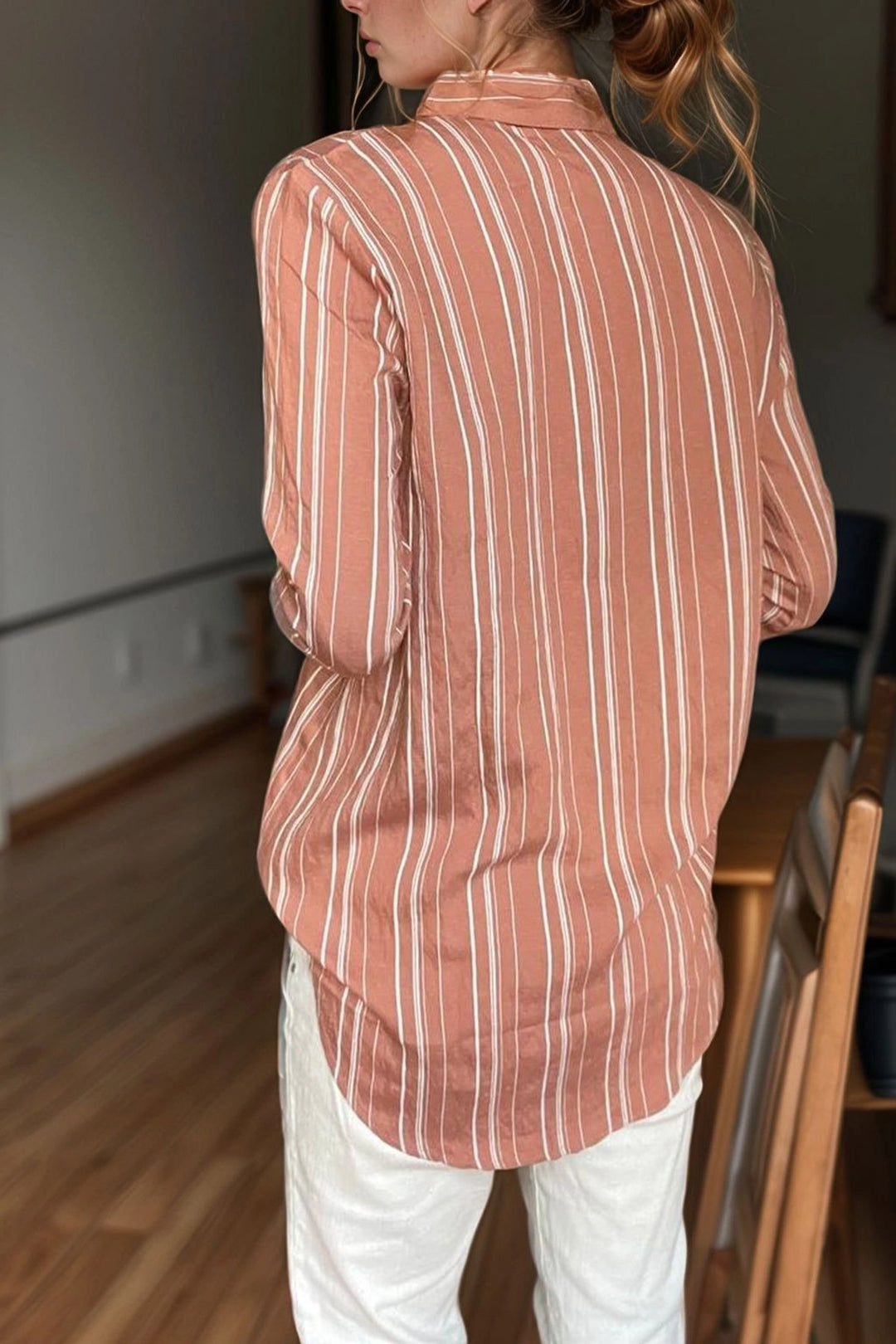 Dried Rose Dried Rose Soft Single Pocket Shirt BCBSK-25700-3266 - Atlanta