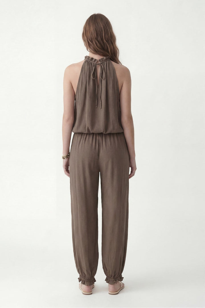 ANT Antioch Haki 100% Lyocell Bluz Pantolon Takım - Berdiansk