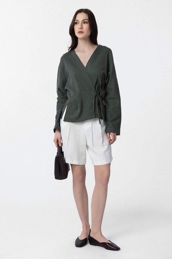 ANT Antioch Tie-Dye Kimono Women's Shirt - Saint-Jérôme