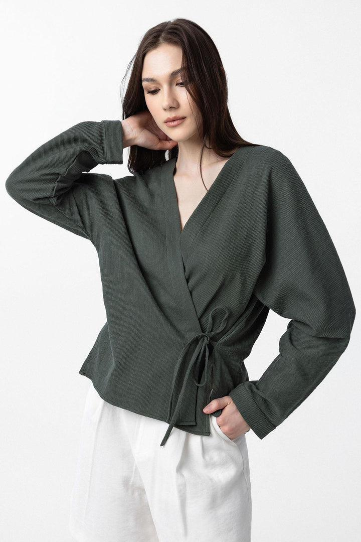 ANT Antioch Tie-Dye Kimono Women's Shirt - Saint-Jérôme