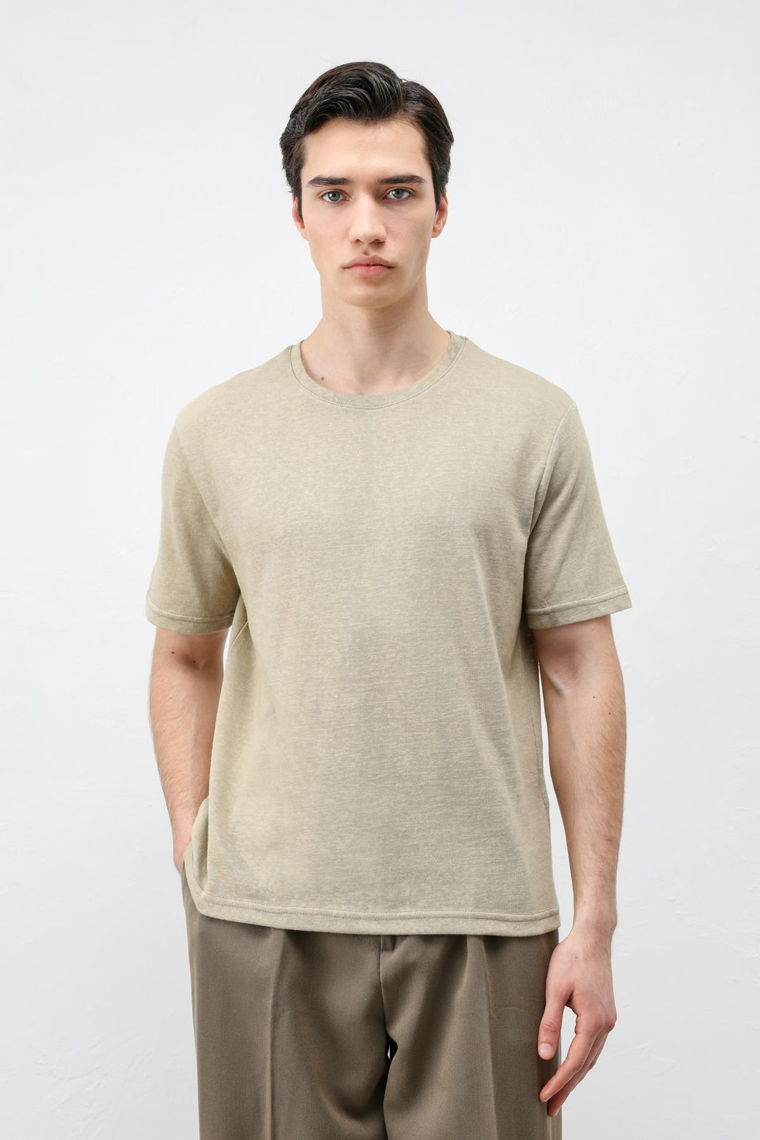 ANT Antioch Haki Basic Erkek T-Shirt - Schwabach