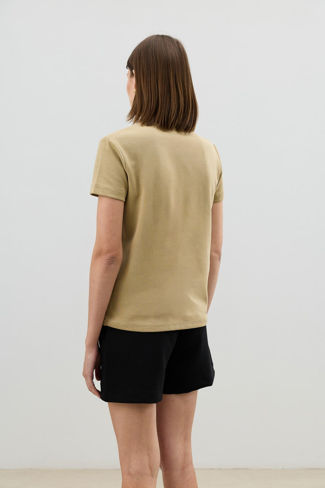 ANT Antioch Haki Basic Kadın T-Shirt - Elk Grove