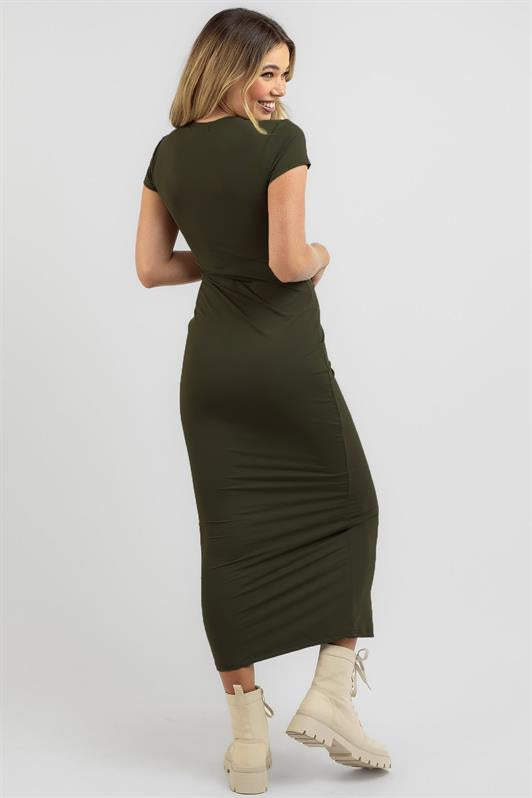 MDX Haki Basic Half Fisherman Long Dress MG1856 - Créteil