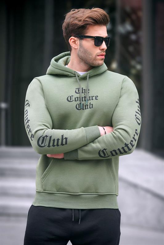 MDX Hooded Sweatshirt with Khaki Print 2877 - Rochdale