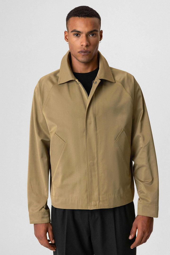 ANT Antioch Haki Crop Fit Spring Men's Jacket - Burlington