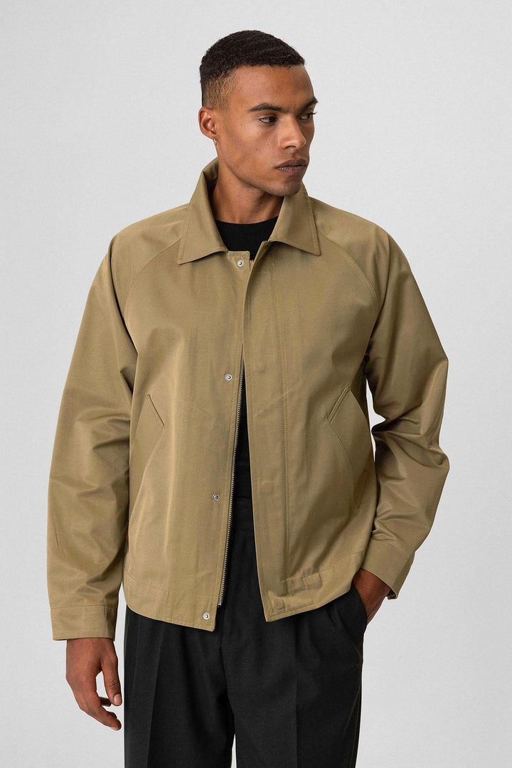 ANT Antioch Haki Crop Fit Spring Men's Jacket - Burlington