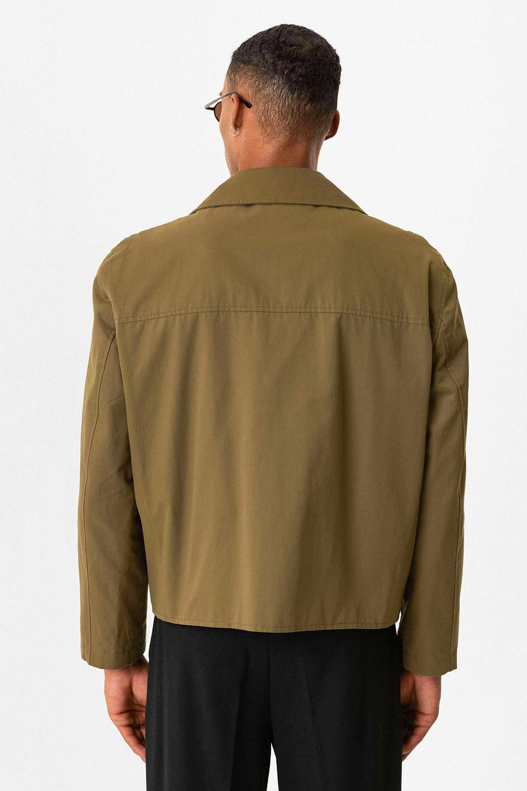 ANT Crop Fit Men's Trench Coat - Zaandam