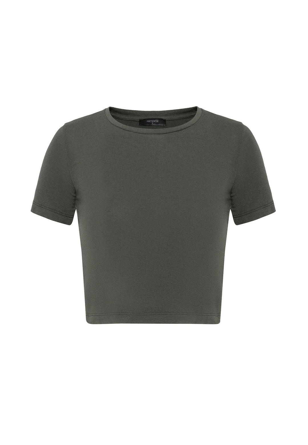 ANT Antioch Haki Crop Women's T-Shirt - Shawnee