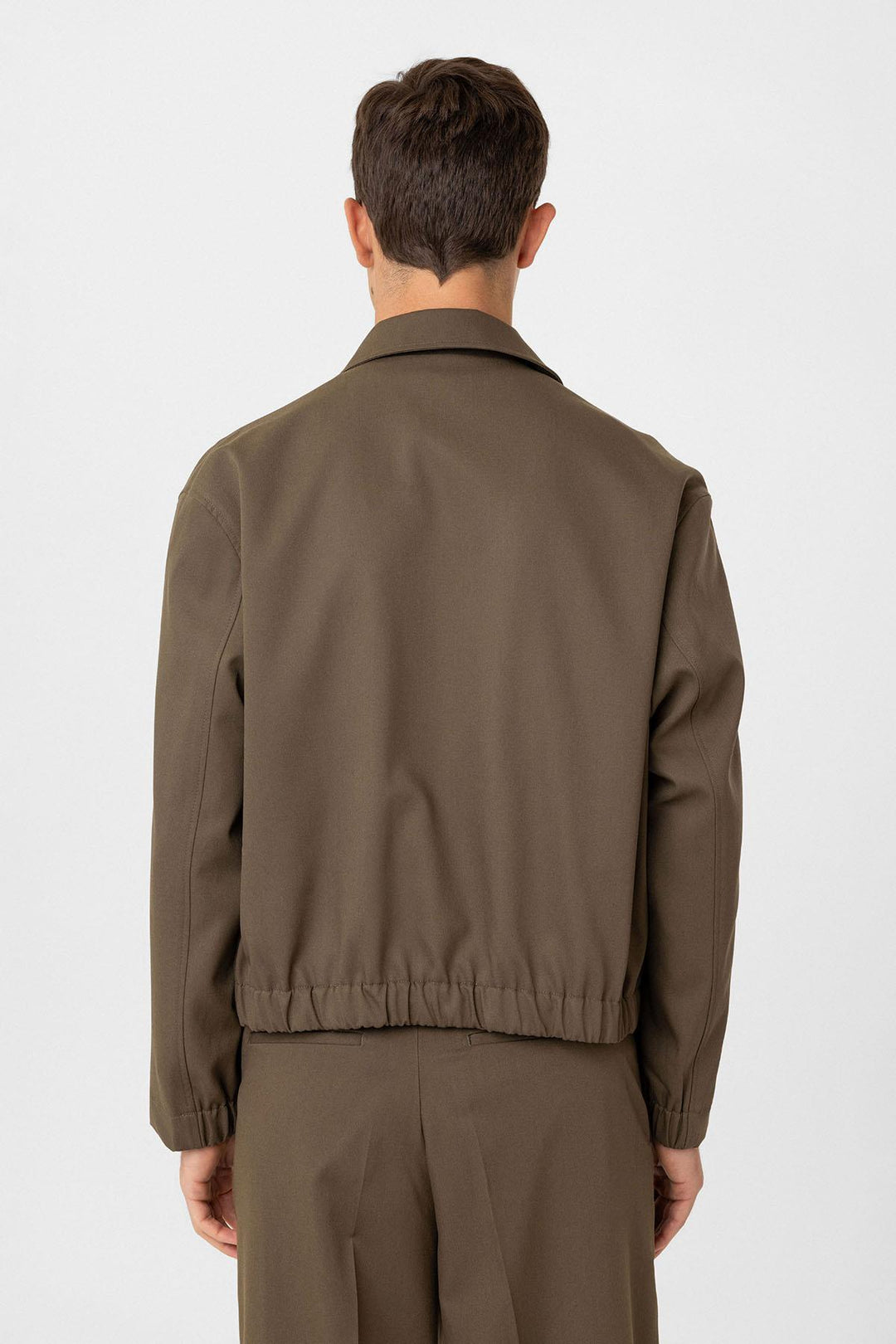 ANT Antioch Haki Gizli Düğme Mevsimlik Relax Fit Erkek Mont - Naples