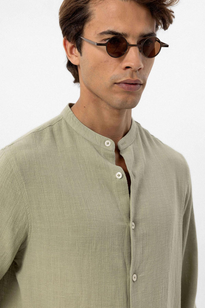 ANT Judge Collar Woven Men's Shirt - Angers