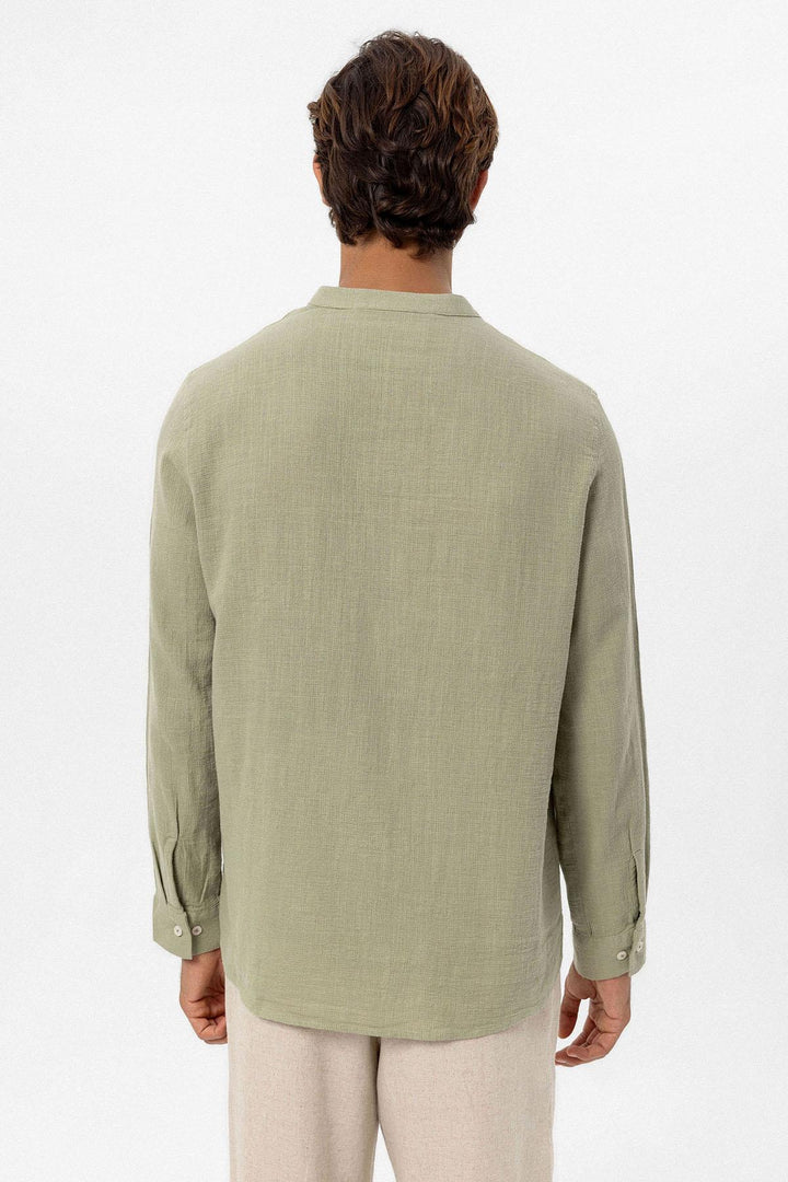 ANT Judge Collar Woven Men's Shirt - Angers