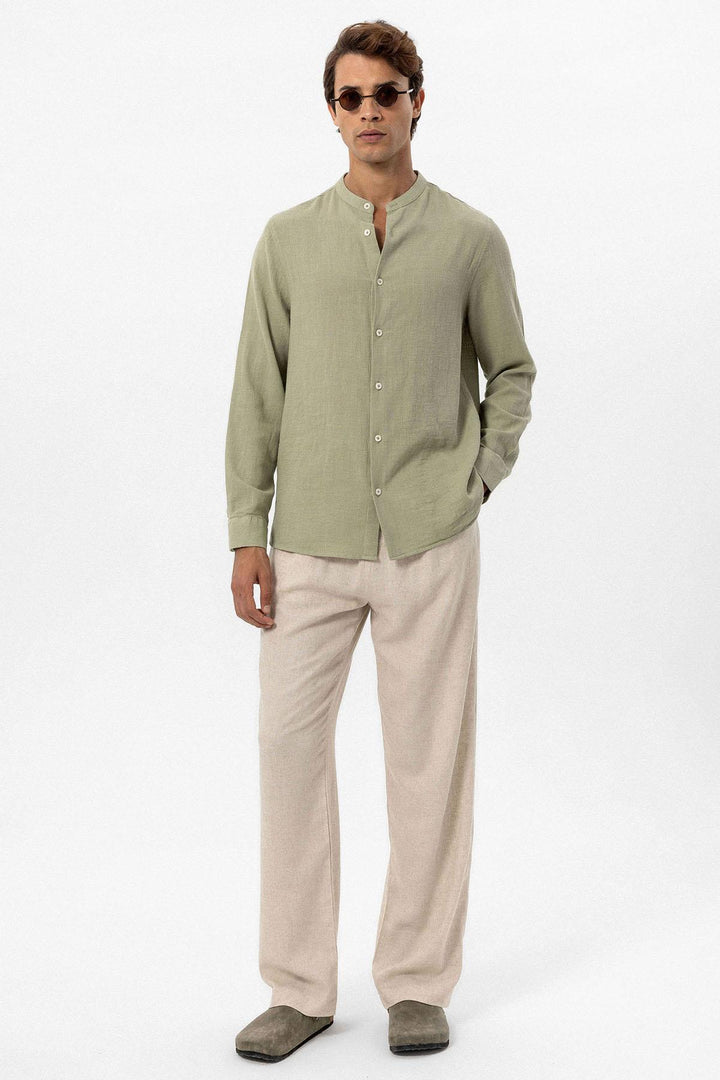 ANT Judge Collar Woven Men's Shirt - Angers