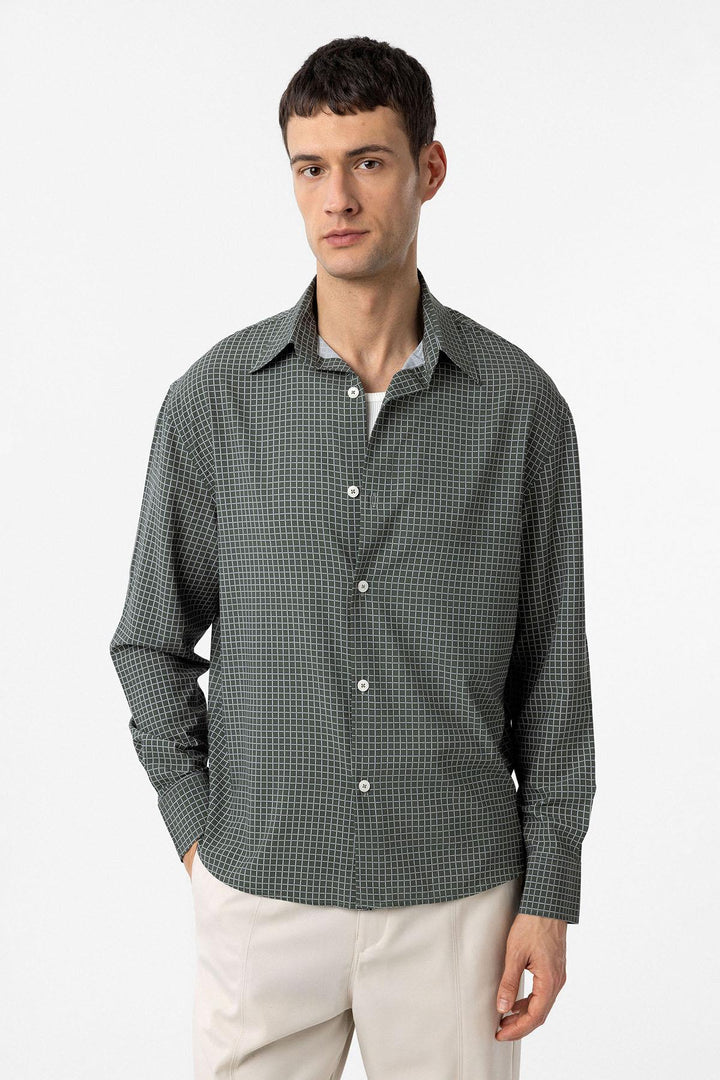 ANT Antioch V-neck Comfort Fit Men's Shirt - Plauen