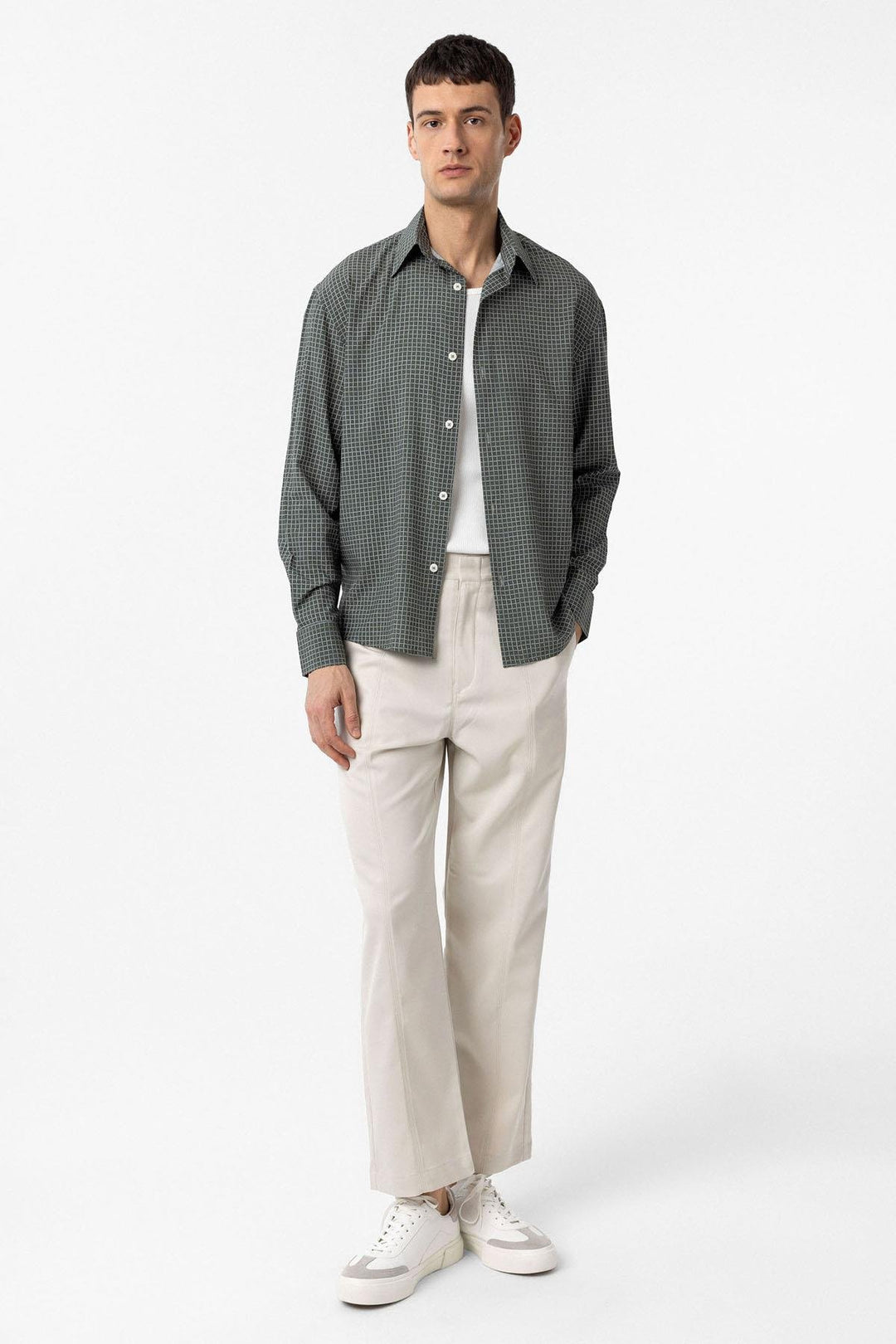 ANT Antioch V-neck Comfort Fit Men's Shirt - Plauen