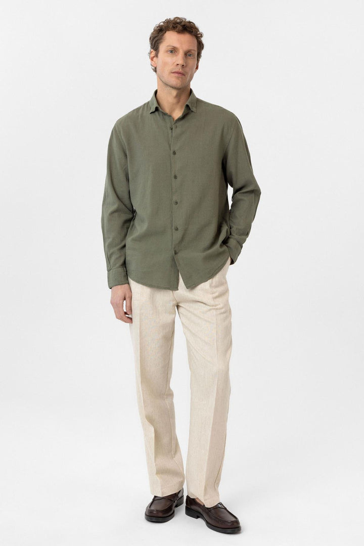 ANT Antioch Linen Cotton Blend Men's Shirt - Umán