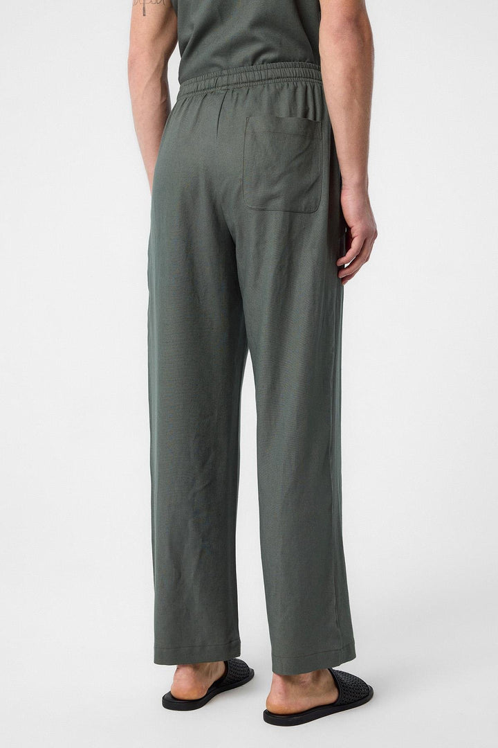 ANT Antioch Haki Mixed Fabric Jogger Men's Pants - Essen