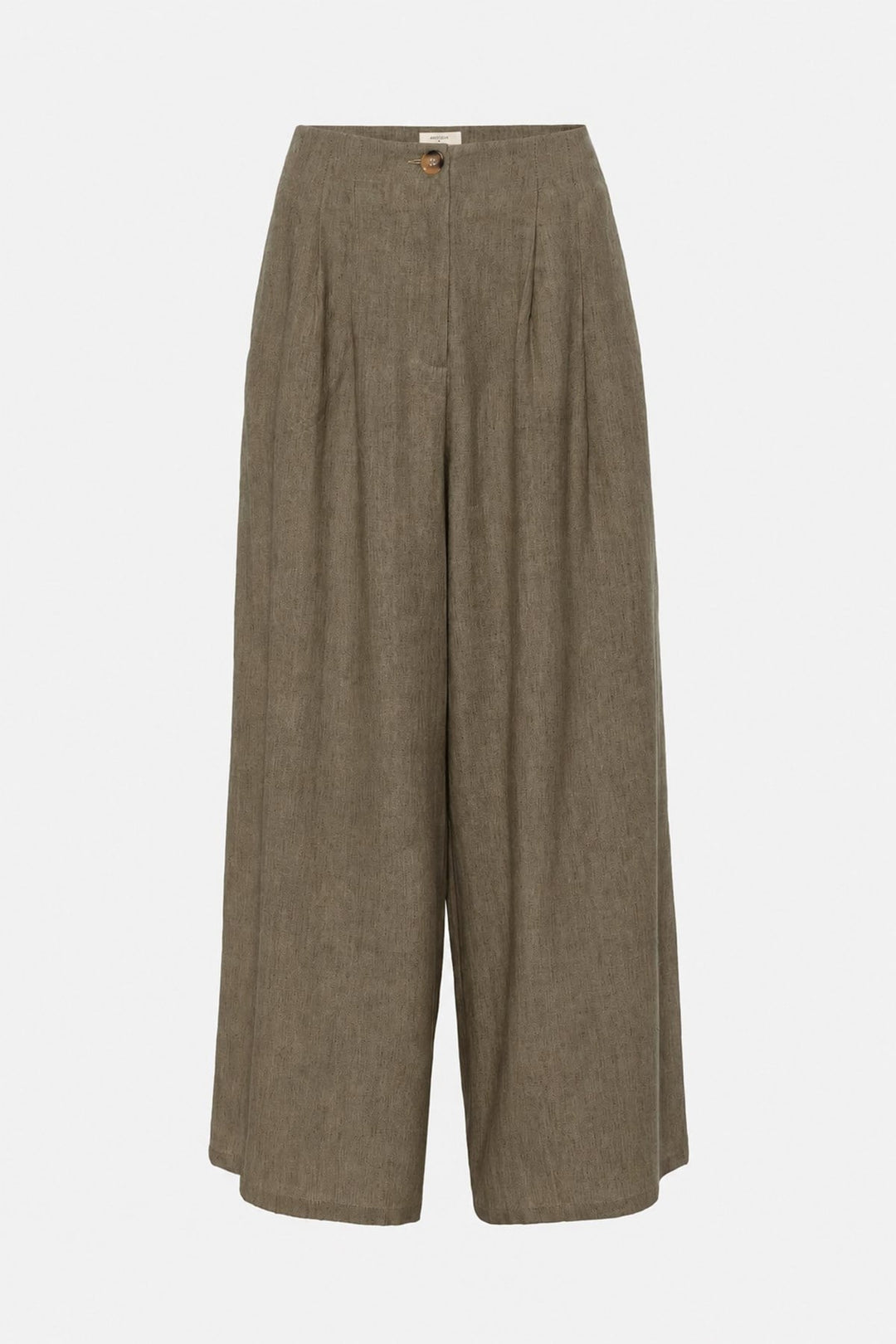 ANT Antioch Haki Keten Karışımlı Kadın Culotte Pantolon - Inver Grove Heights