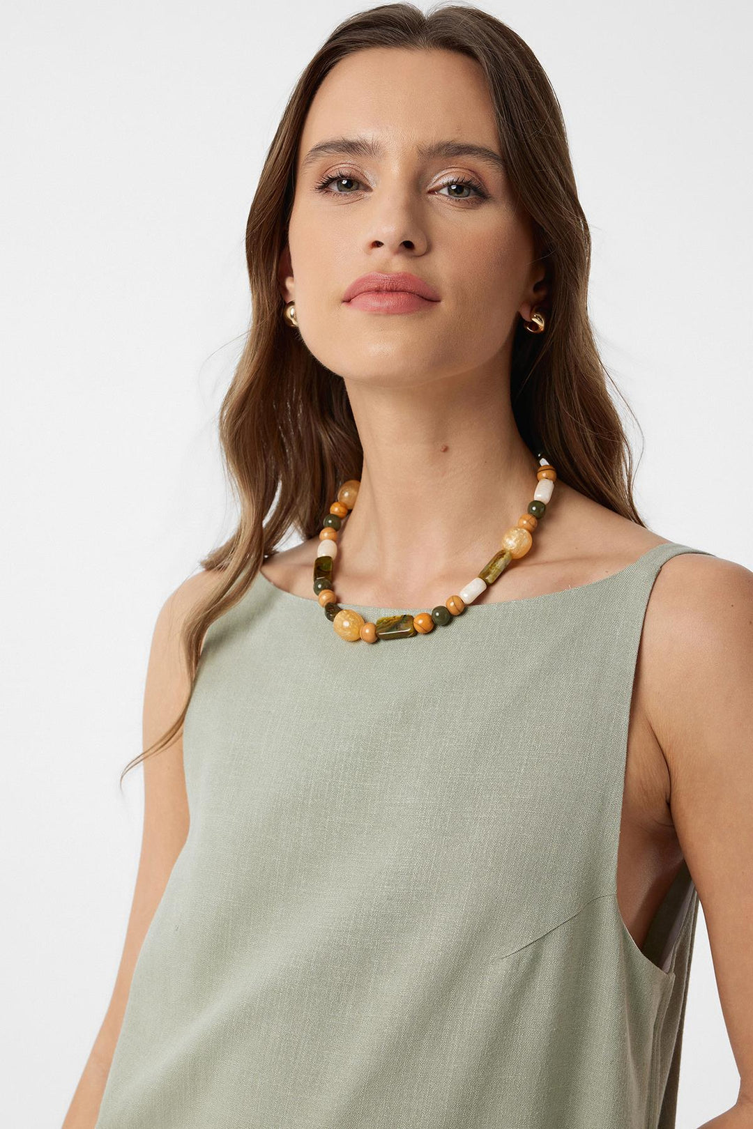 ANT Antioch Linen Blend Women's Mini Dress - Lagkadás