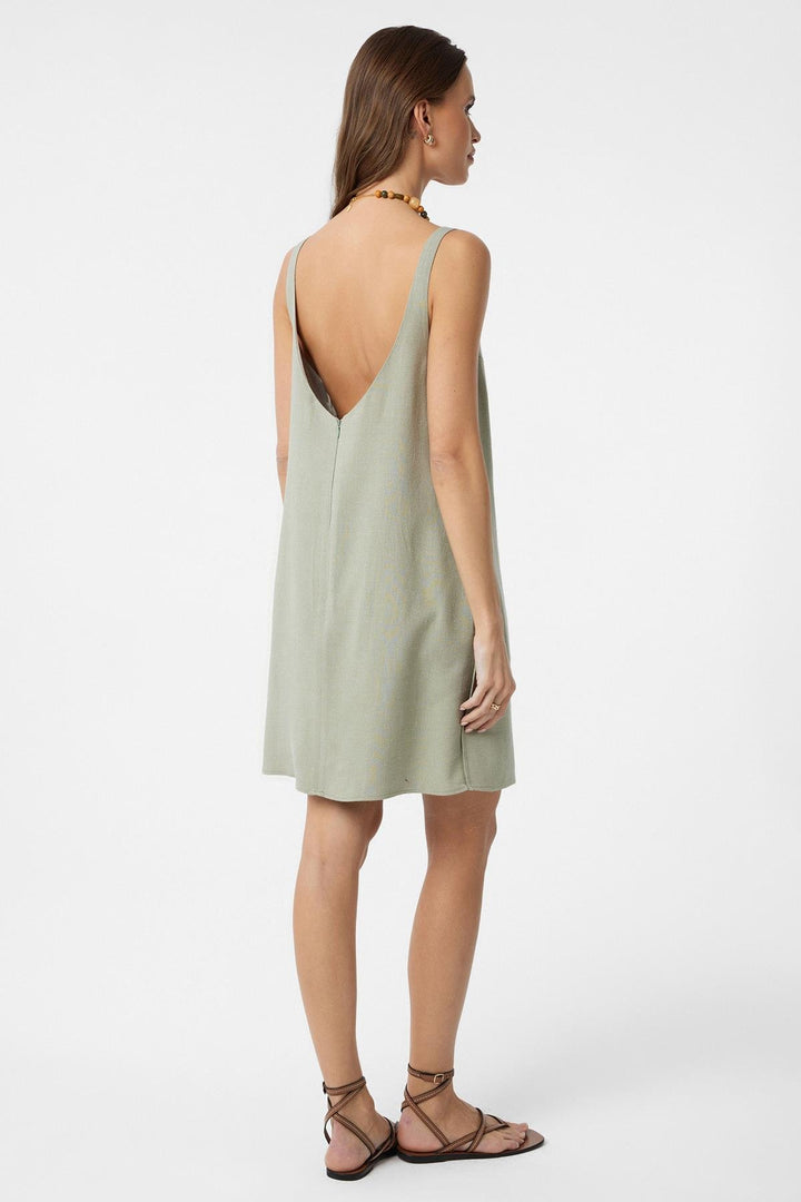 ANT Antioch Linen Blend Women's Mini Dress - Lagkadás