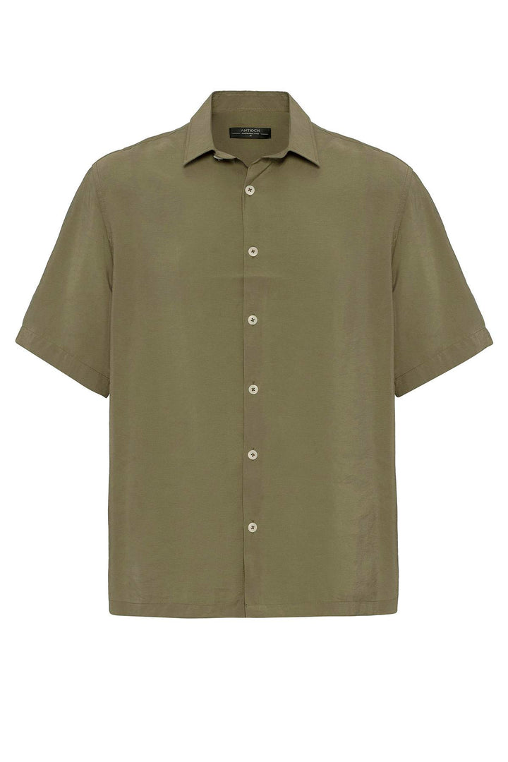 ANT Short Sleeve Oversized Men's Shirt - Petrel