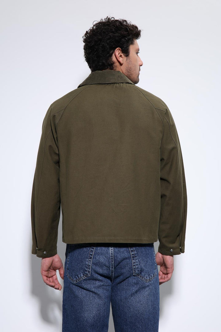 ANT Antioch Contrast Collar Men's Jacket - Savona