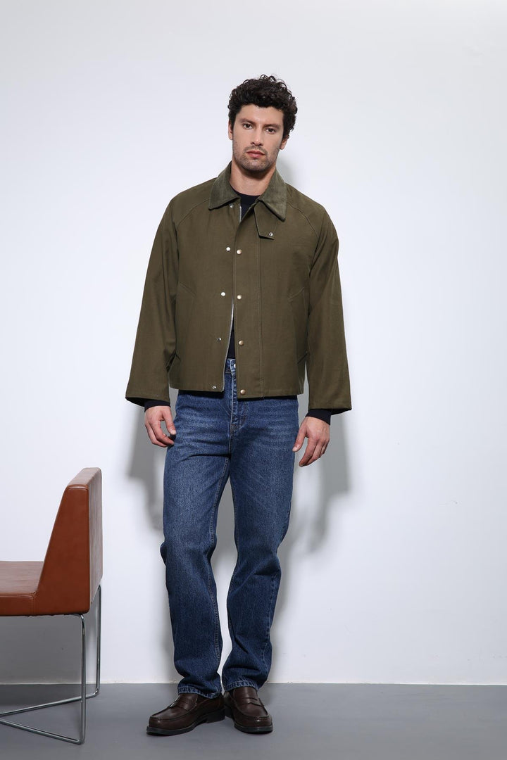 ANT Antioch Contrast Collar Men's Jacket - Savona