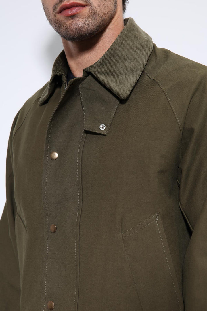 ANT Antioch Contrast Collar Men's Jacket - Savona