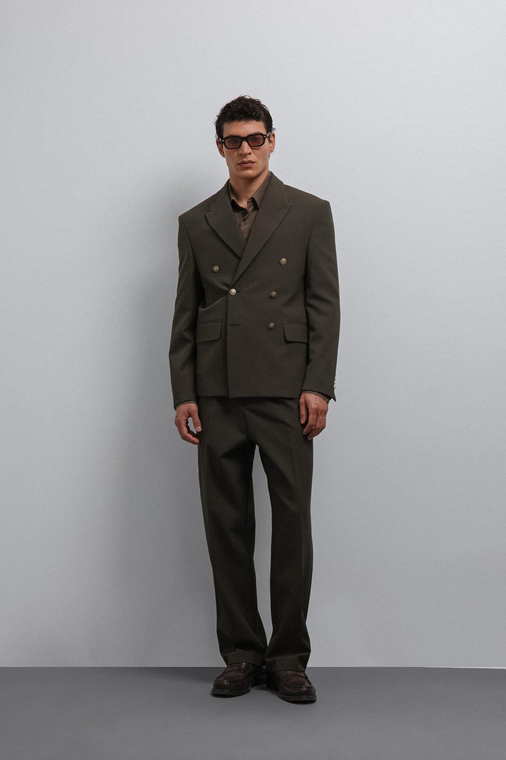 ANT Antioch Haki Crossed Men's Blazer Jacket - Tiraspol