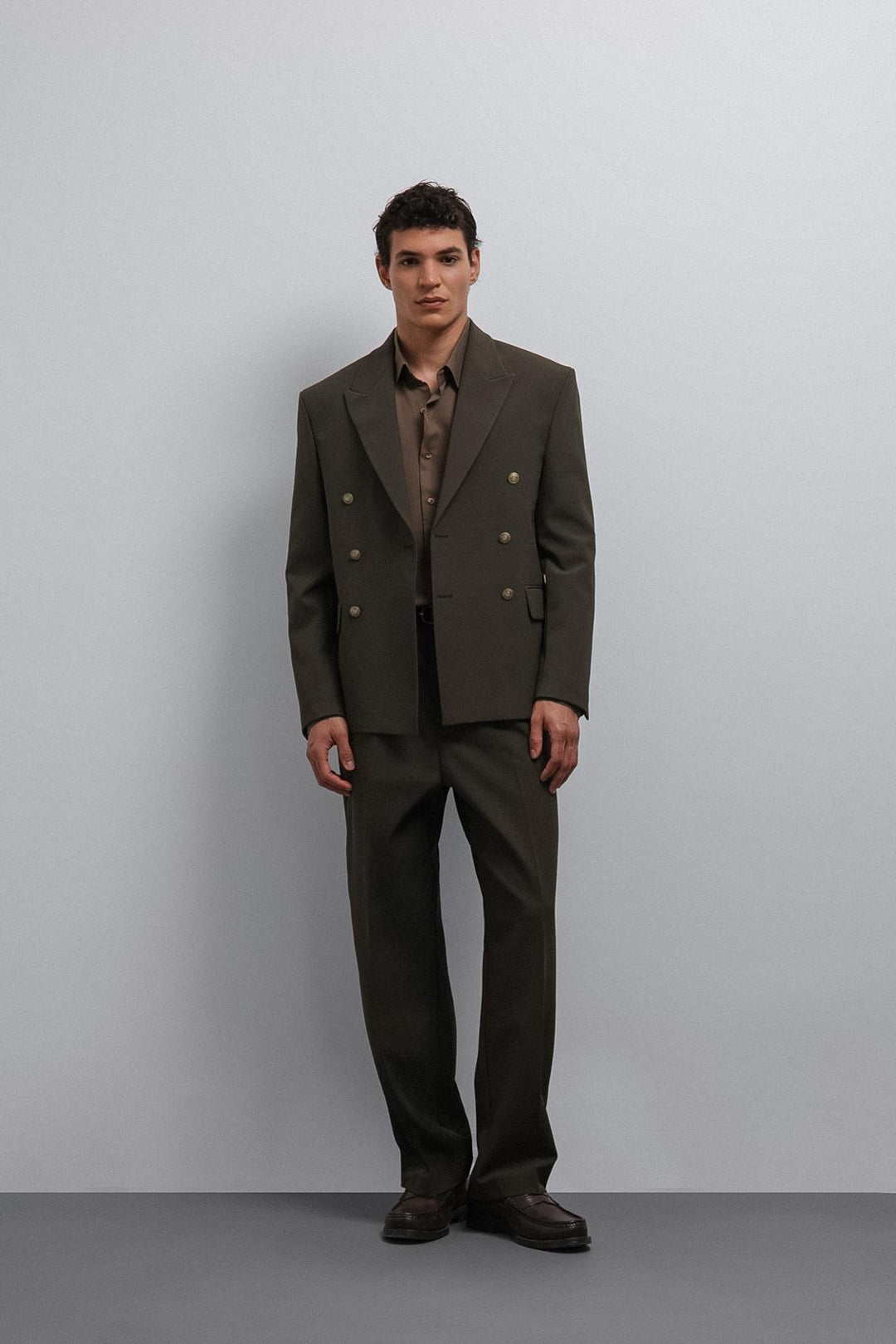 ANT Antioch Haki Crossed Men's Blazer Jacket - Tiraspol