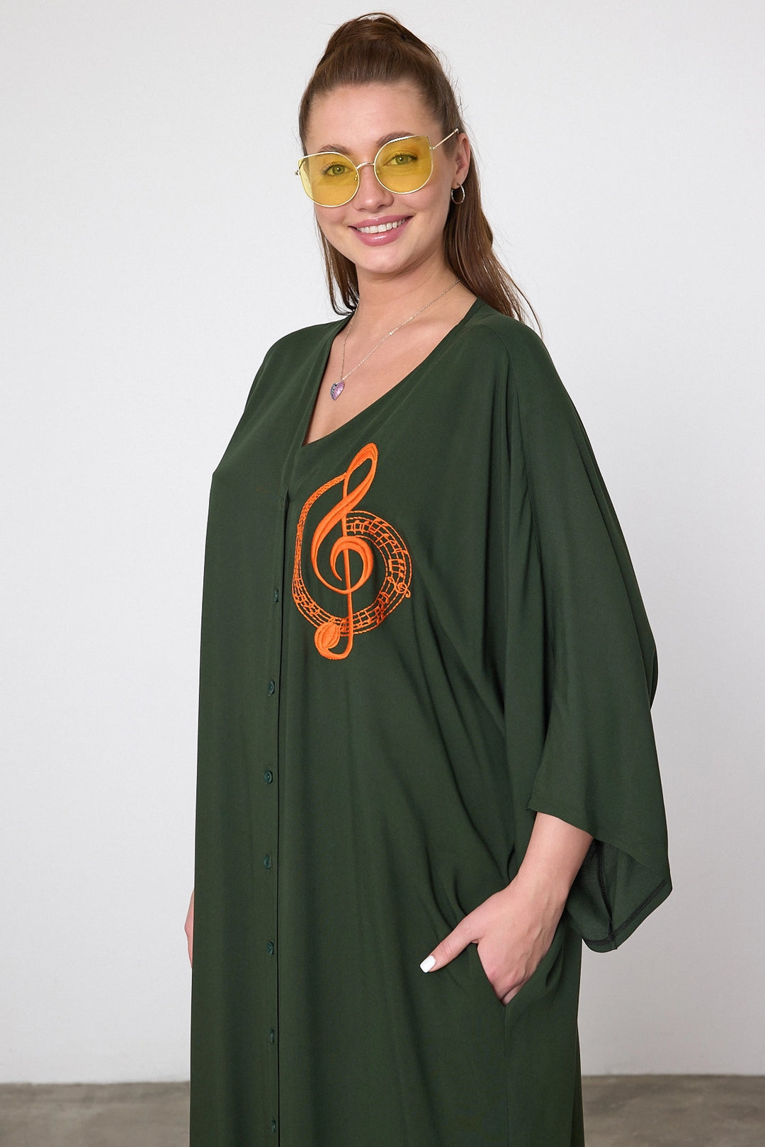Maxi Boy Embroidered Woven Viscose Dress BCVL-25V050 - Bolton