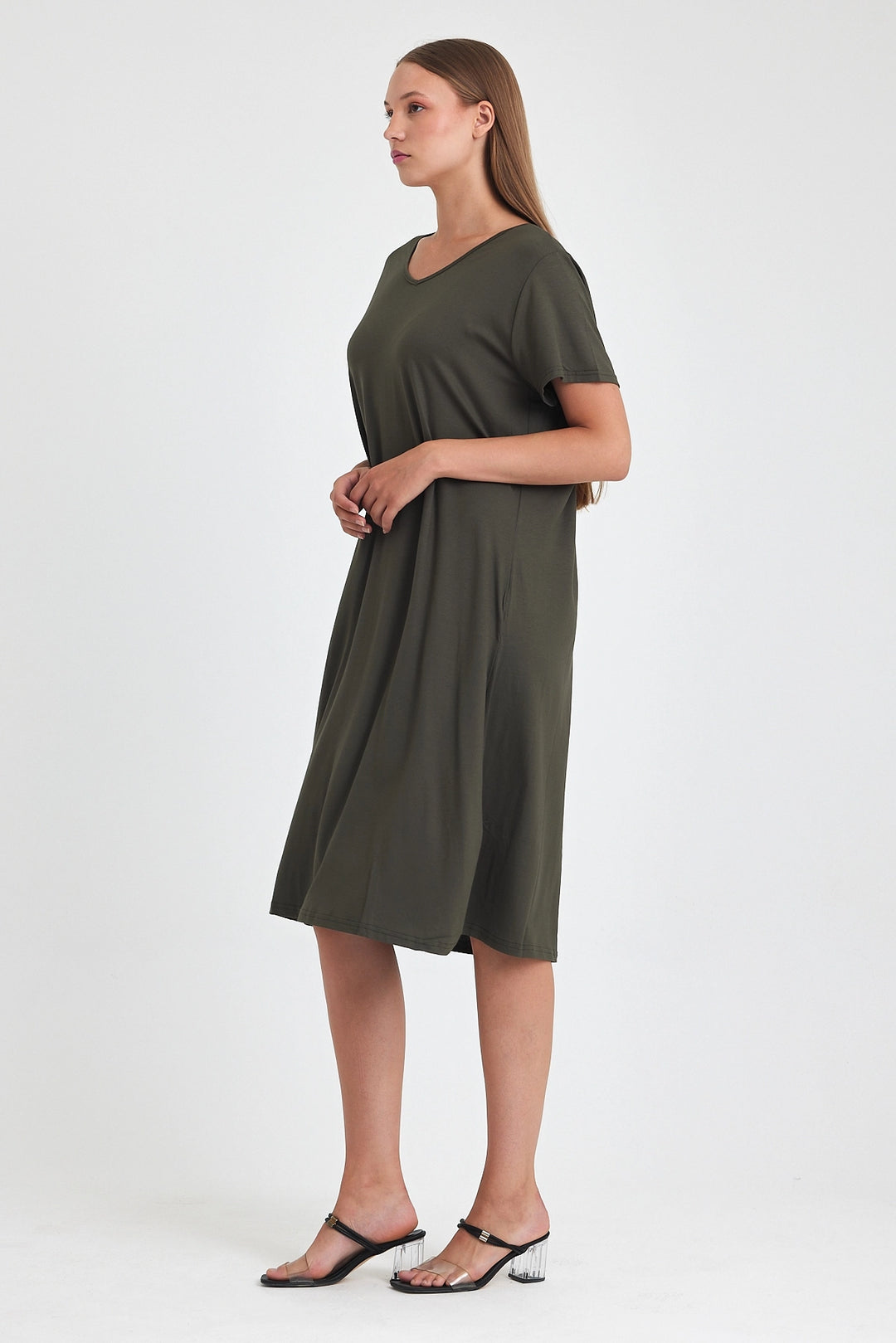 Maxi Boy Knitted Viscose Dress BCVL-25C2 - Kanata