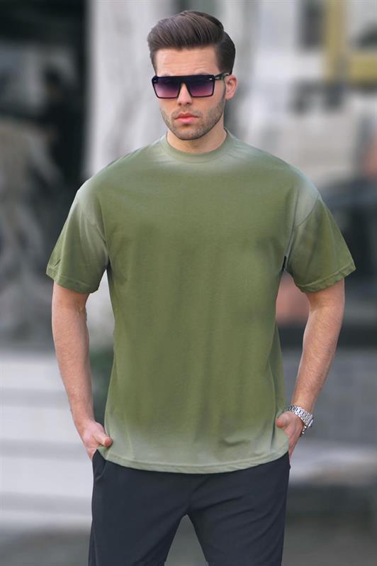 MDX Haki Oversize Basic T-shirt 6123 - Beveren