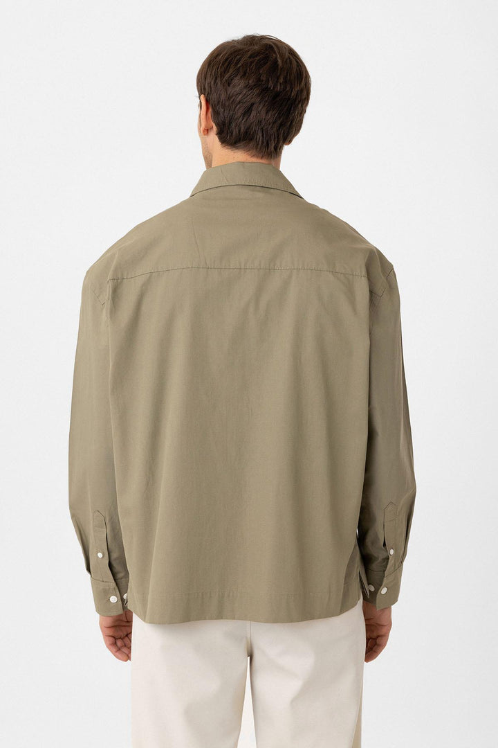ANT Antioch Cotton Relaxed Fit Men's Shirt - Brixton