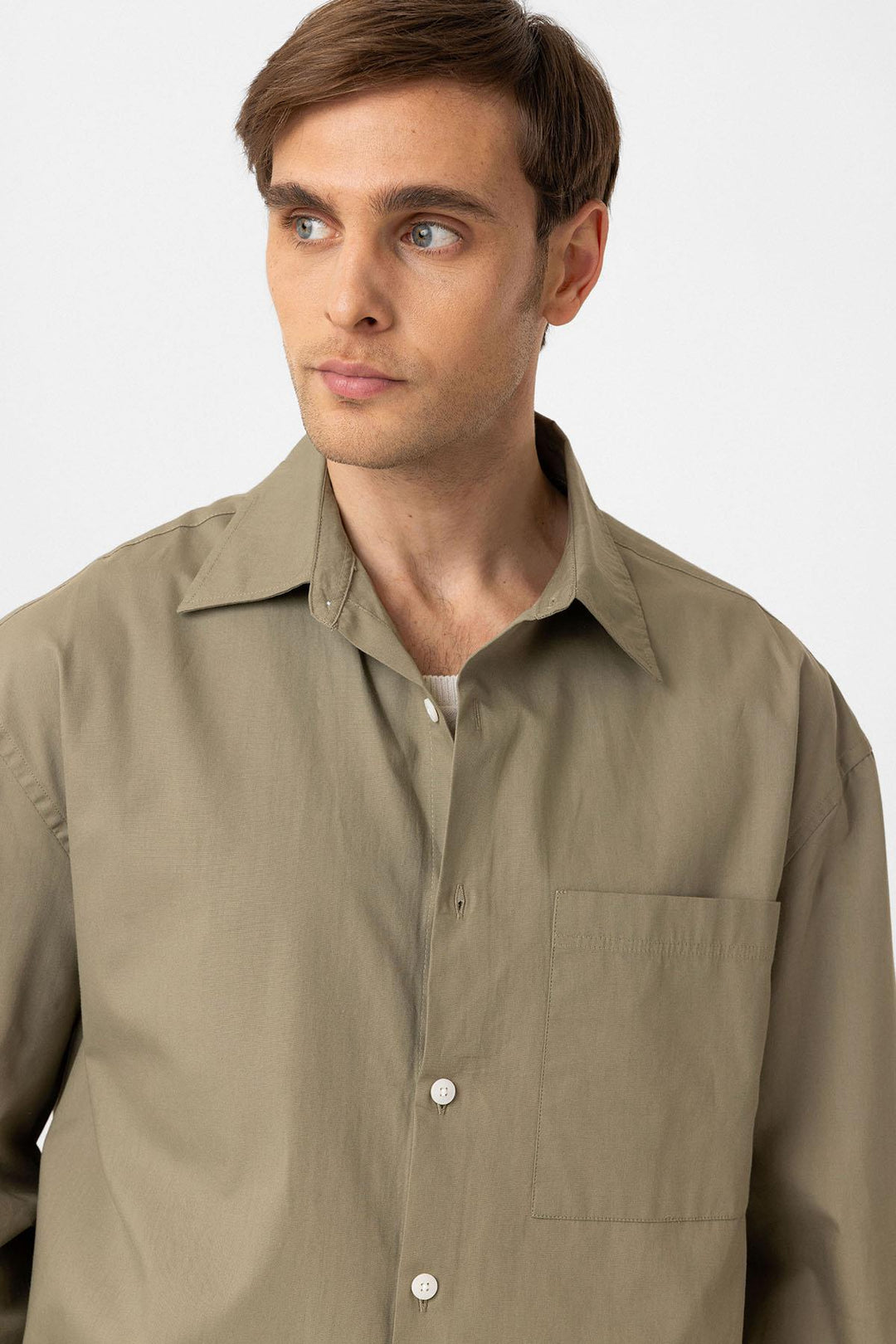 ANT Antioch Cotton Relaxed Fit Men's Shirt - Brixton