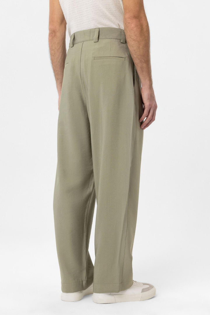 ANT Antioch Haki Pileli Baggy Fit Erkek Pantolon - Piacenza