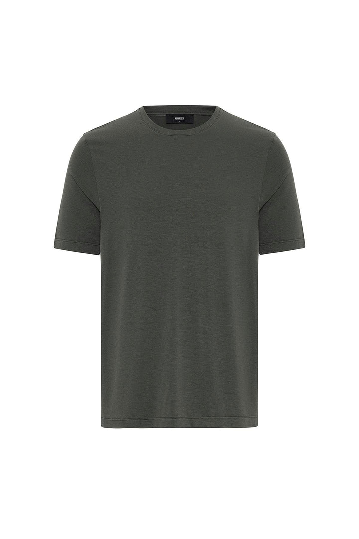 ANT Antioch Haki Regular Fit Basic Erkek T-Shirt - Fréjus