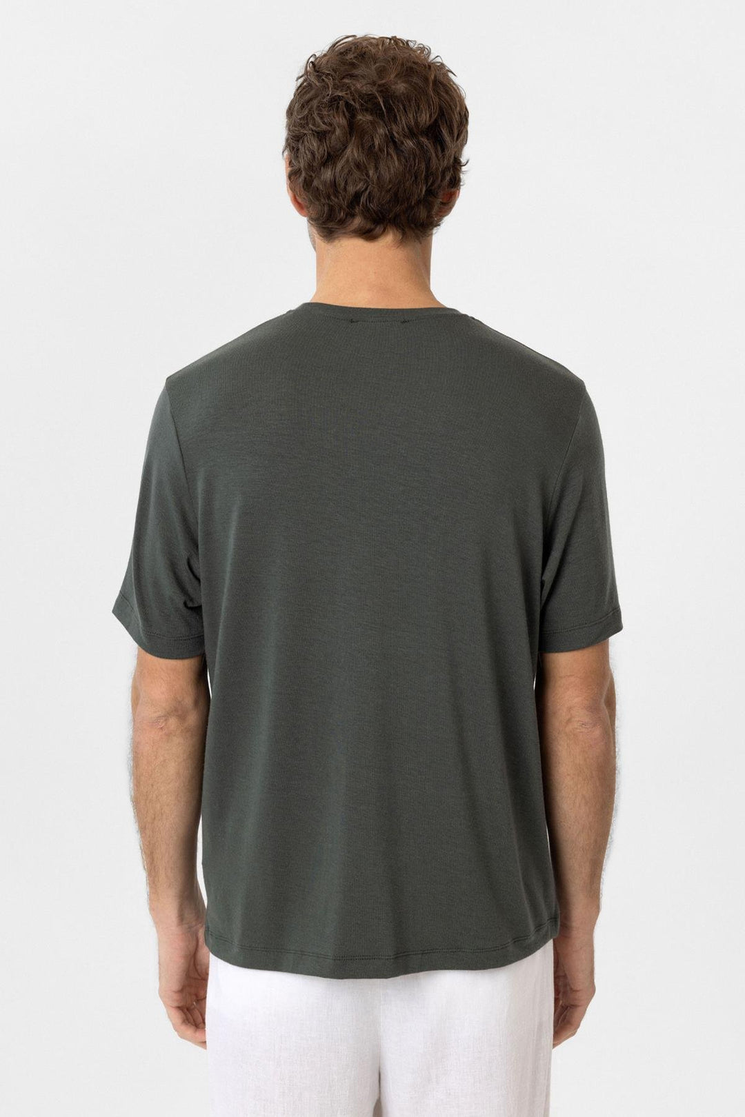 ANT Antioch Haki Regular Fit Basic Erkek T-Shirt - Fréjus