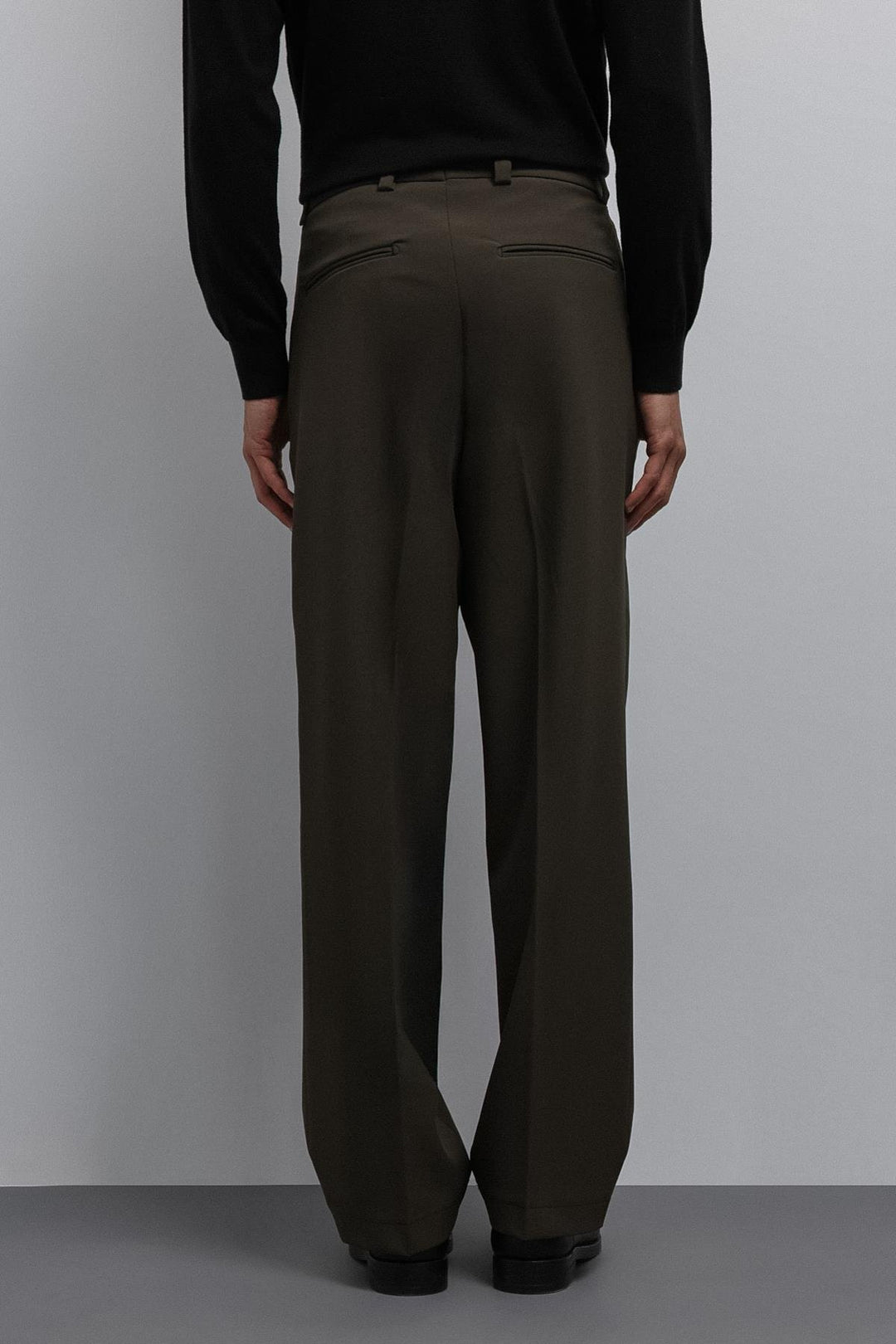 ANT Antioch Haki Relax Fit Baggy Pilili Erkek Pantolon - Boston