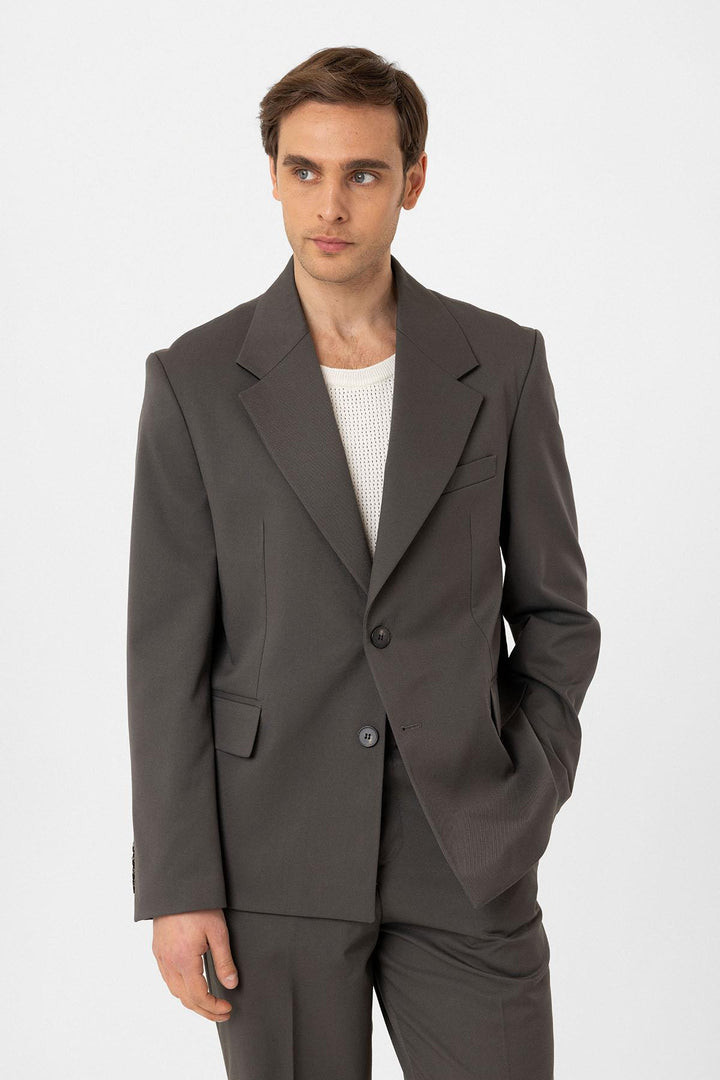 ANT Antioch Haki Relax Fit Men's Blazer Jacket - Ocozocoautla de Espinosa