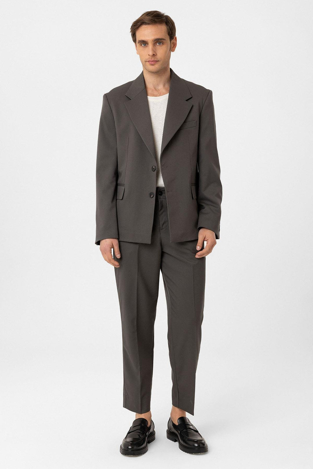 ANT Antioch Haki Relax Fit Men's Blazer Jacket - Ocozocoautla de Espinosa