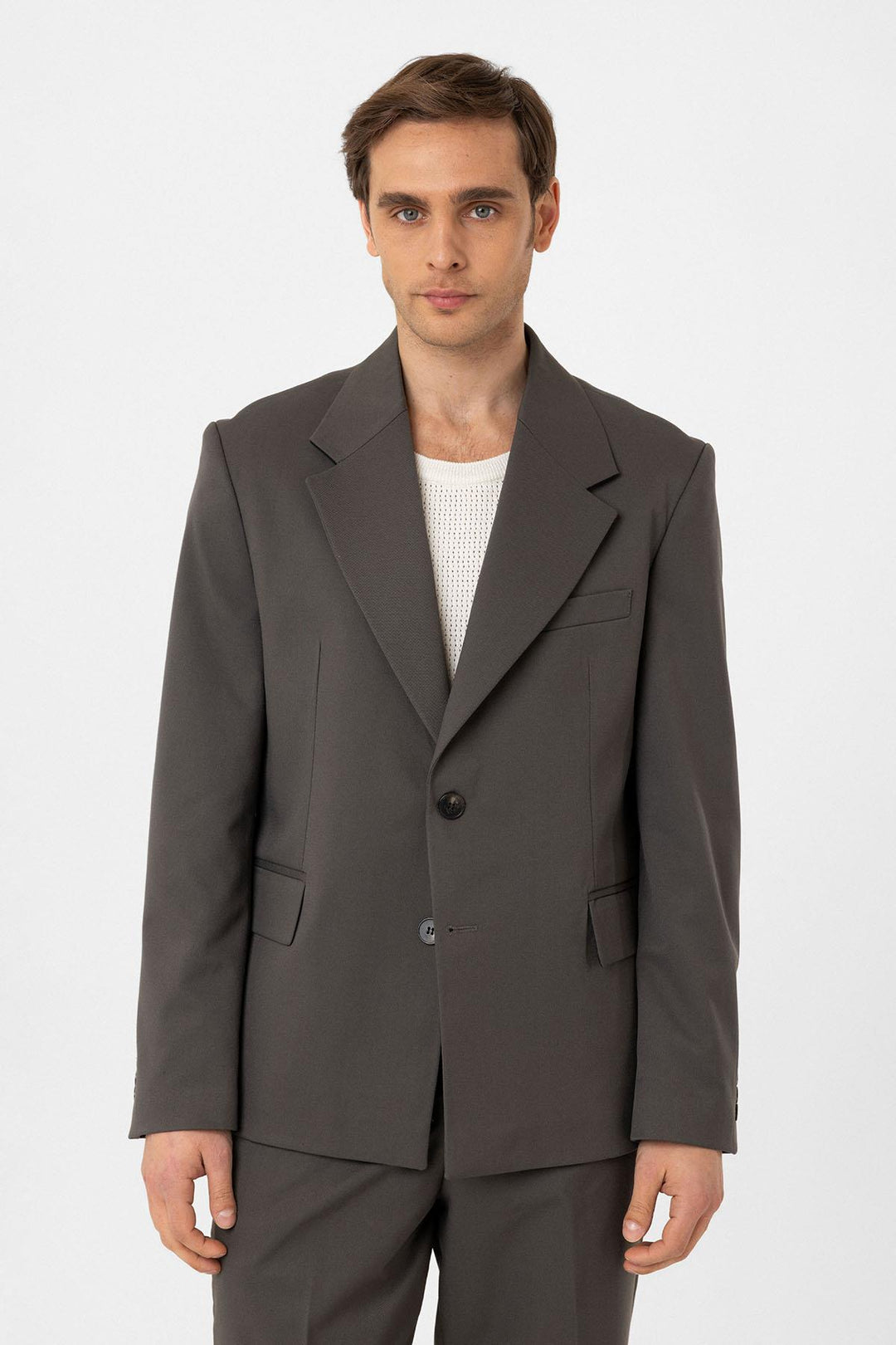 ANT Antioch Haki Relax Fit Men's Blazer Jacket - Ocozocoautla de Espinosa