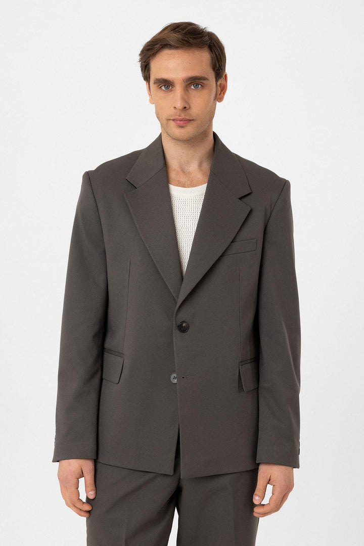 ANT Antioch Haki Relax Fit Men's Blazer Jacket - Ocozocoautla de Espinosa