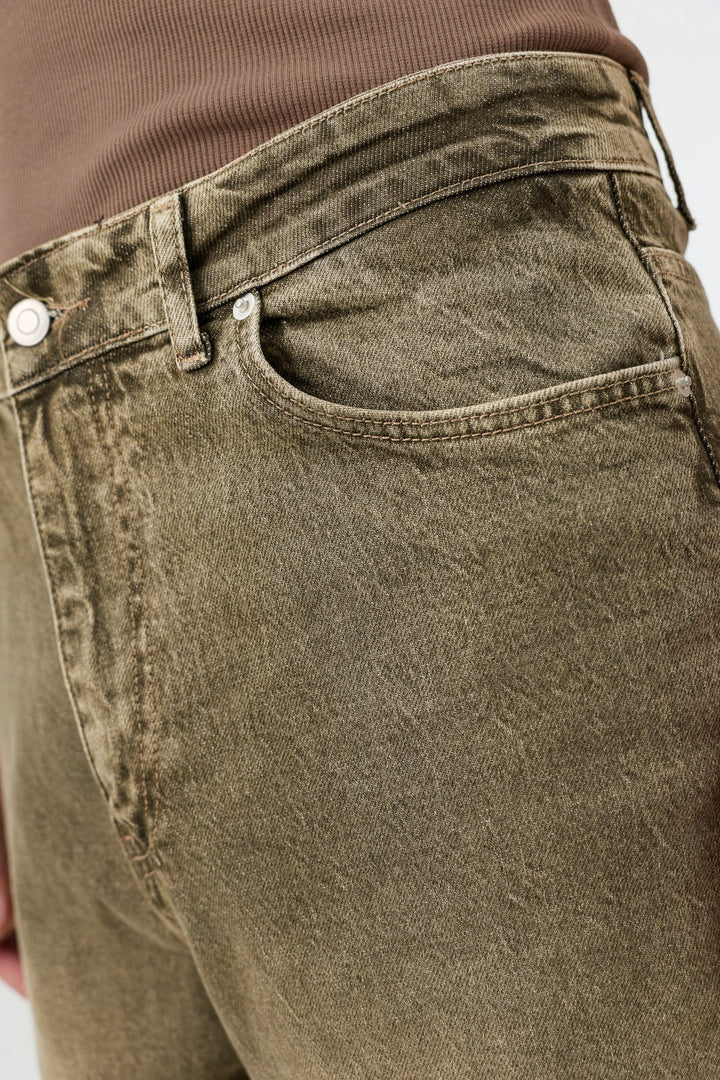 ANT Antioch Haki Relax Fit Erkek Jean - Dresden