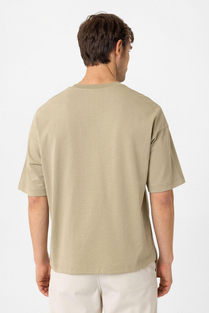 ANT Antioch Haki Relaxed Basic Erkek T-Shirt - Purmerend